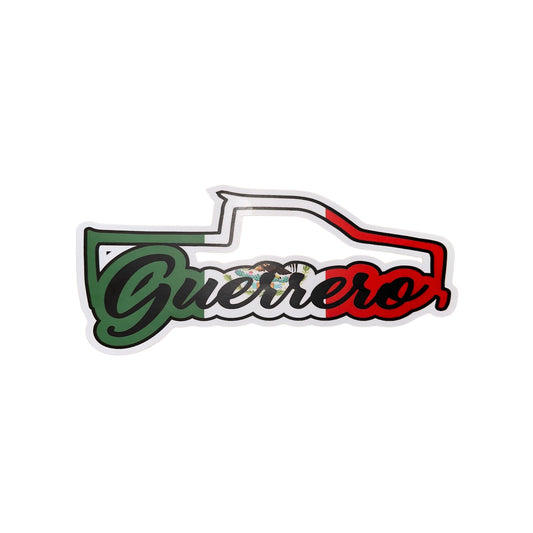 Guerrero 10X4in Truck Sticker